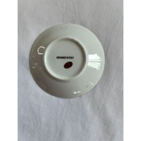 Vintage China Tea Set & Sugar Bowl, Set for Six, Gold Trim, Cups, Saucers - Picture 3 of 12